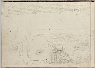 Panorama de Florencia, c.1831 de Thomas Cole